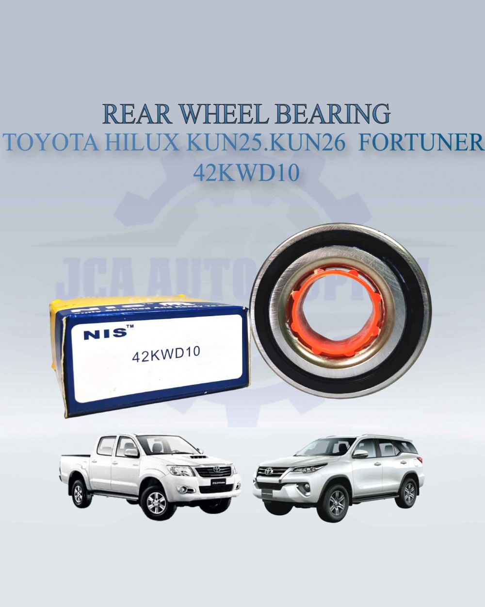 rearwheelbearingfortoyotahiluxkun25kun26fortuner42kwd10